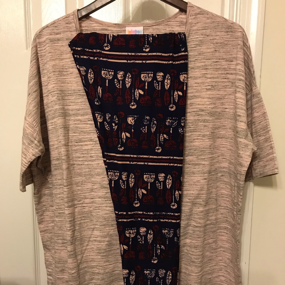 LuLaRoe TC Legging & XL Irma Outfit